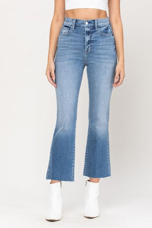 Eve Cello Light Wash Cropped Jeans - Catching Fireflies Boutique