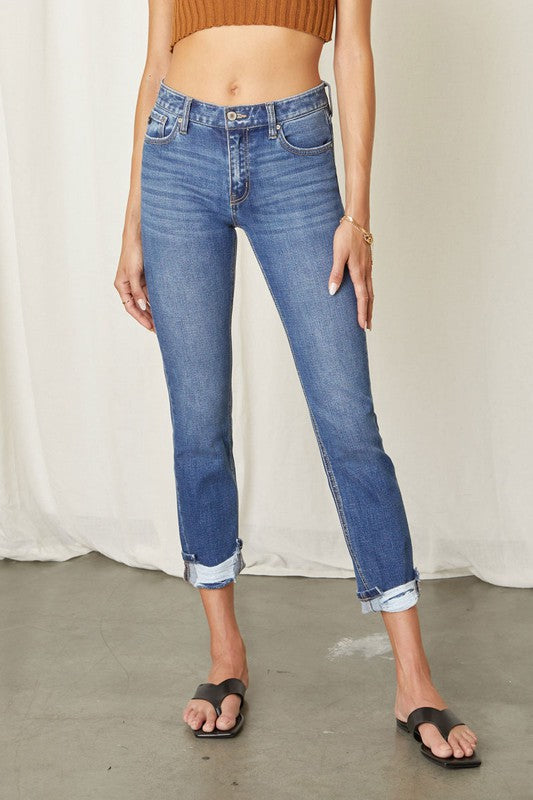 Sharon Mid Rise KanCan Jeans - Catching Fireflies Boutique