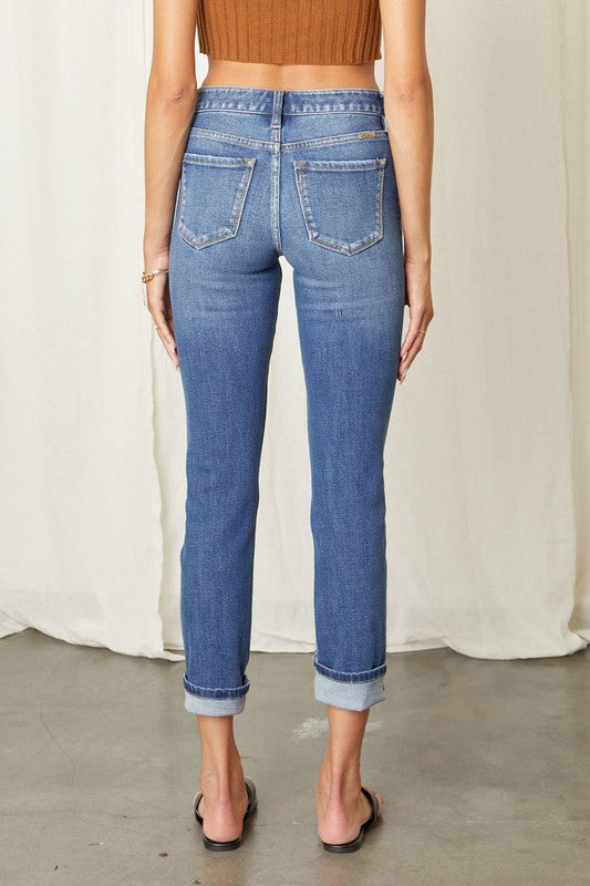 Sharon Mid Rise KanCan Jeans - Catching Fireflies Boutique