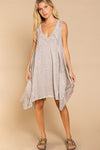Over The Top Taupe Cover-Up - Catching Fireflies Boutique